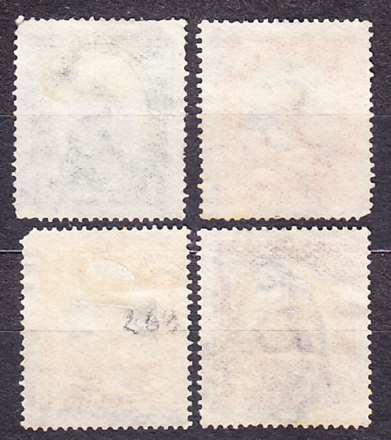 SALVADOR 1903, Michel 229-231, 235, razené. POMNÍK F. MORAZÁNA.