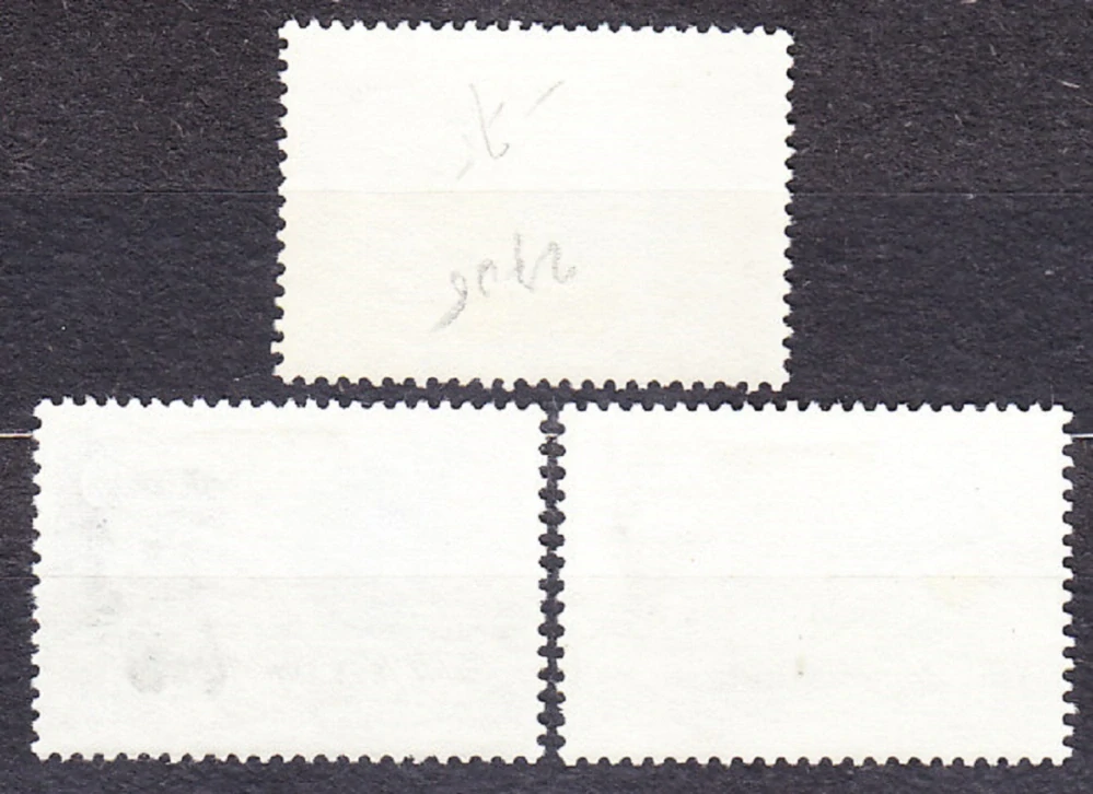 ZSSR 1963, Michel 2794-2796, razená séria. PRIEKOPNÍCI LETECTVA.