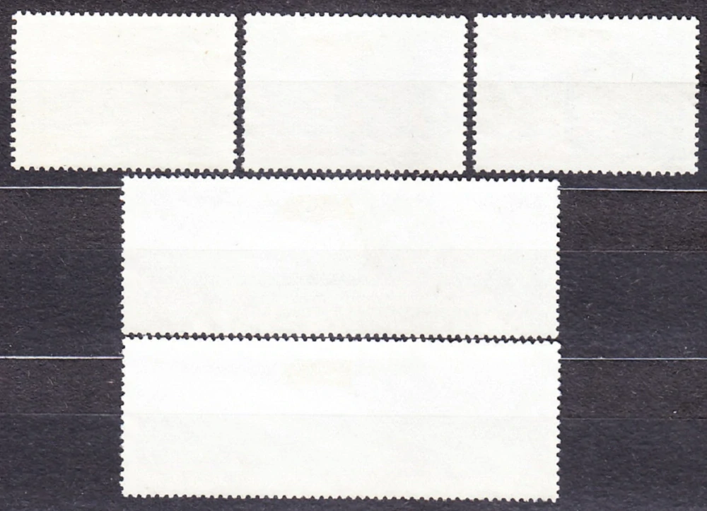 ZSSR 1964, Michel 2965-2969, razená séria. VÝSKUM VESMÍRU.