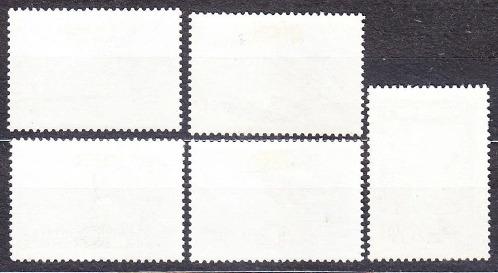 ZSSR 1967, Michel 3393-3397, razená séria. ZOH V GRENOBLE.