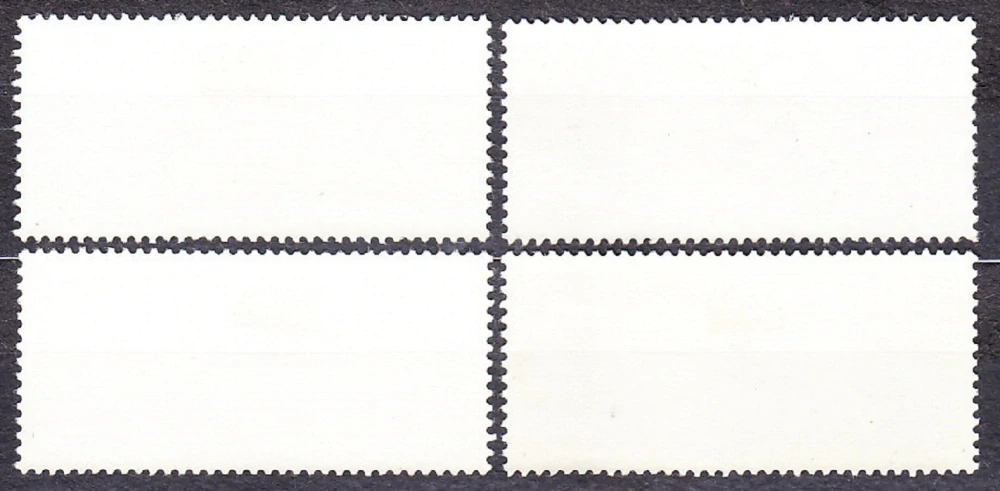 ZSSR 1976, Michel 4473-4476, razené. SOVIETSKÉ AUTÁ.