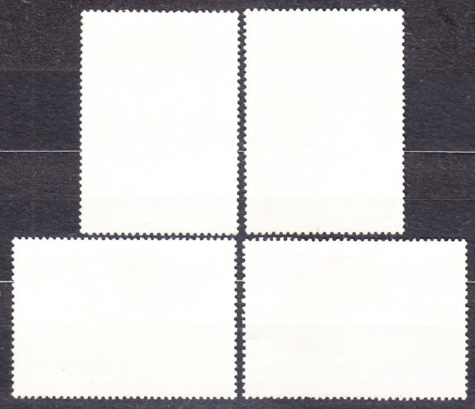 ZSSR 1976, Michel 4487-4490, razené. MAĽBY - P. FEDOTOV.