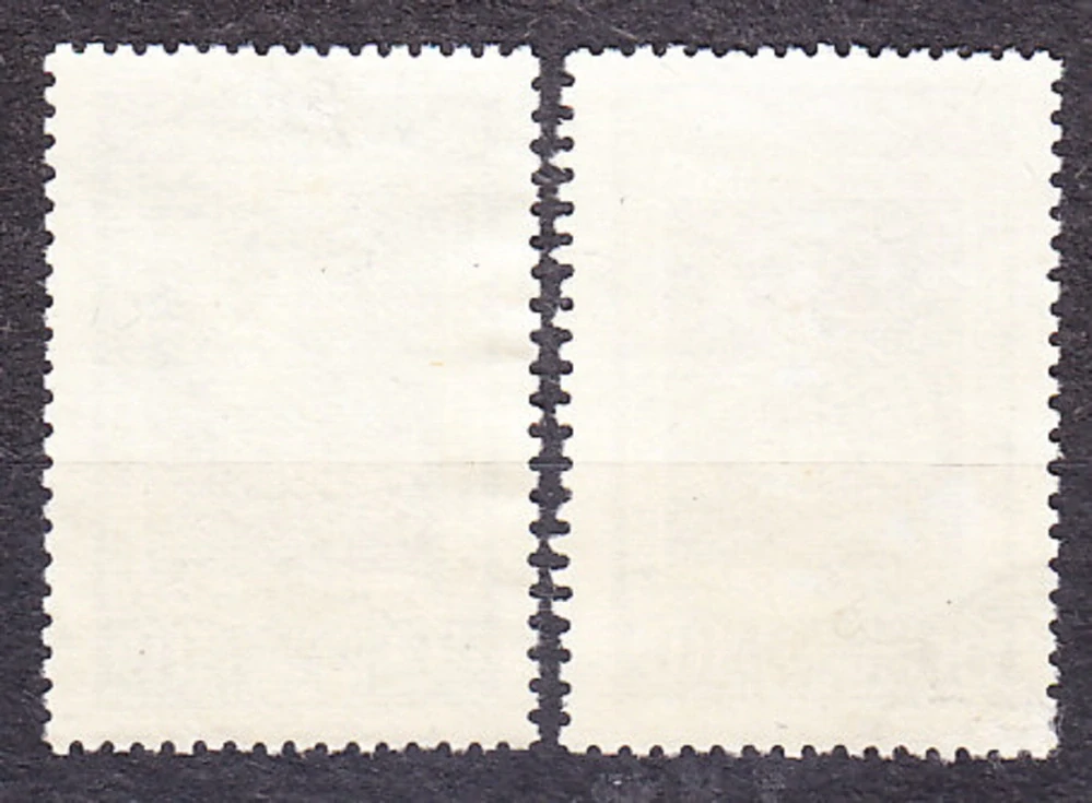 ZSSR 1958, Michel 2080-2081, razená séria. ŽENSKÁ FEDERÁCIA, HOLUBICA, GLÓBUS.