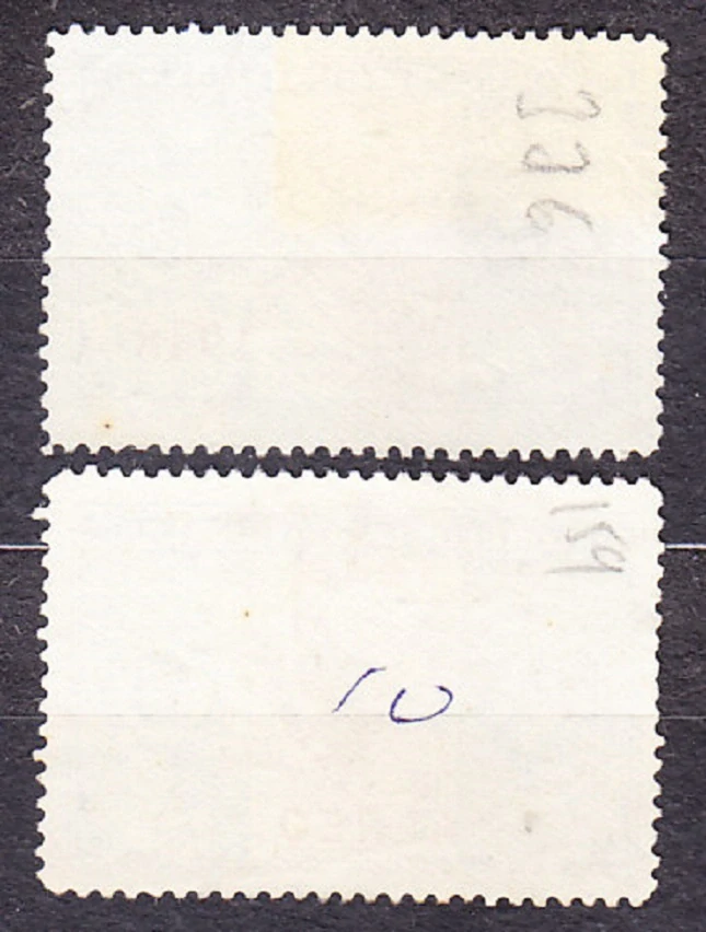 GUATEMALA 1948, Michel 481-482, razená séria. MAPA - PRETLAČE.