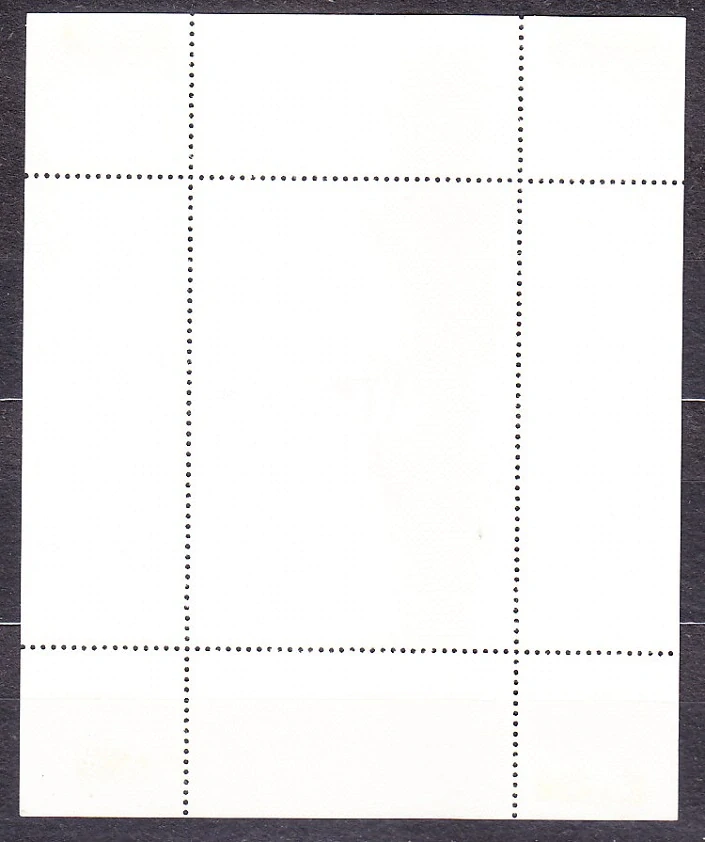 RAS AL KHAIMA 1970, Michel Block 93, razený hárček. MAĽBY - A. DEL SARTO, MADONNA, VIANOCE.
