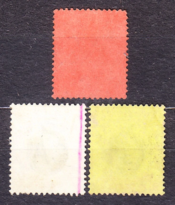 HONG KONG 1903, Michel 63-64, 67, razené. KOLÓNIE. KRÁĽ EDWARD VII.