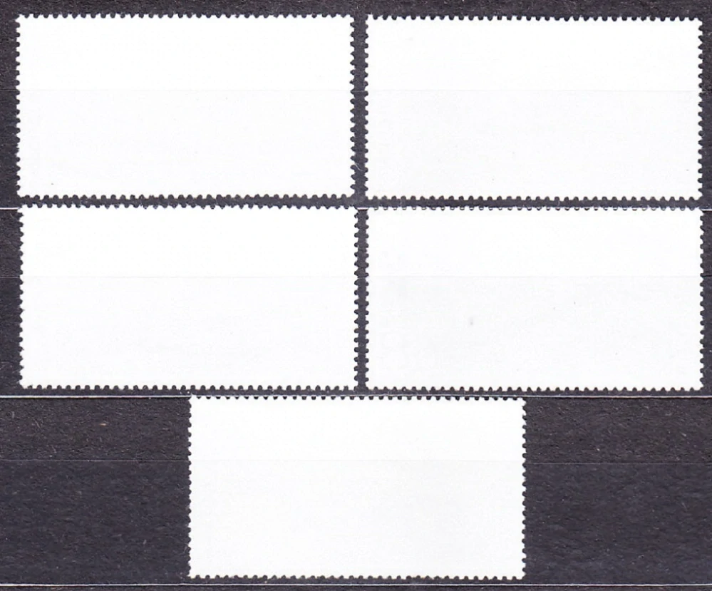 BULHARSKO 1991, Michel 3959-3963, razené. MORSKÉ CICAVCE.