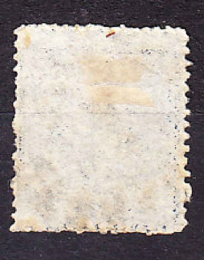 BARBADOS 1860, Michel 7, razená. KOLÓNIE. SEDIACA BRITÁNIA.