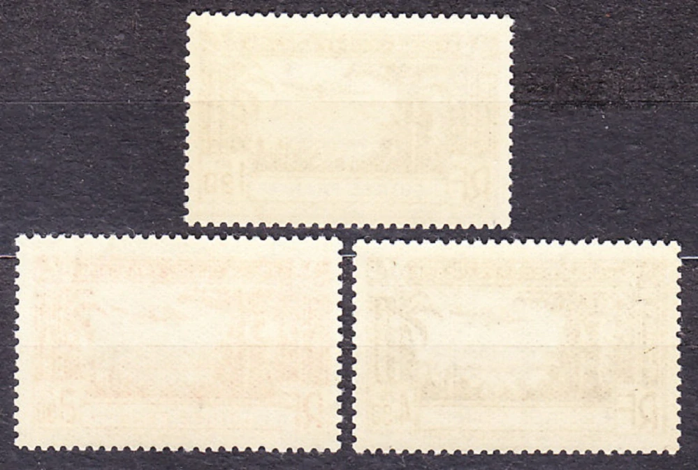 FRANCÚZSKA GUINEA 1940, Michel 172-173, 175, ** čisté. KOLÓNIE. LETECKÉ - KRAJINY.