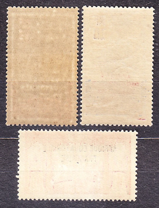 GABON 1924, Michel 88, 93, 108, **/* čisté. KOLÓNIE. DOMORODEC, KRAJINY - PRETLAČE.