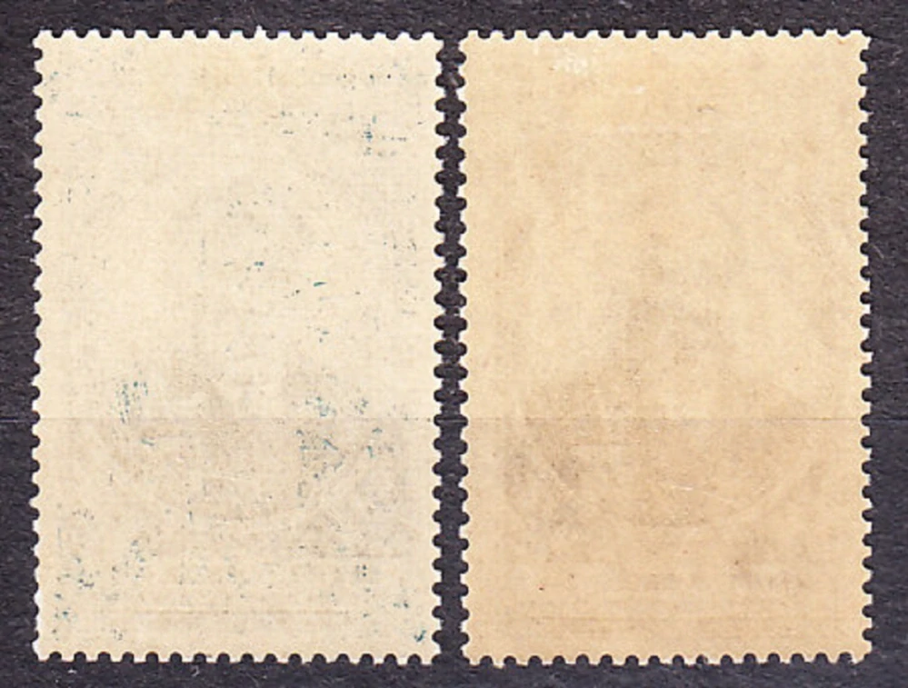 FRANCÚZSKA ROVNÍKOVÁ AFRIKA 1945, Michel 253-254, * čistá séria. KOLÓNIE. GUVERNÉR F. ÉBOUÉ.