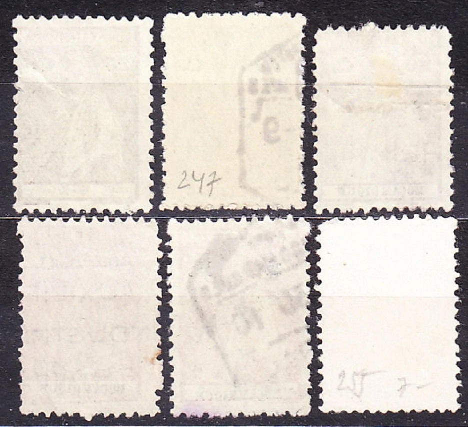 MOZAMBIK 1922, Michel 244, 247-248, 253-255, razené. KOLÓNIE. CERES.