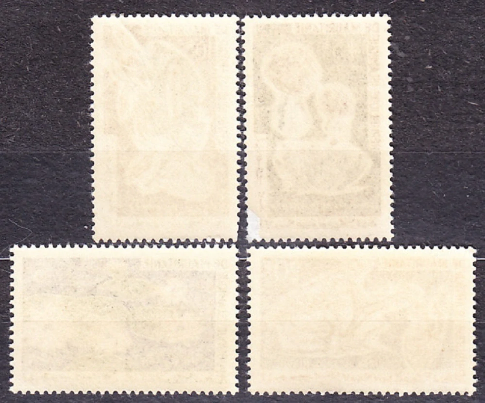 MAURITÁNIA 1965, Michel 242-245, **/* čistá séria. KVETY A RASTLINY.