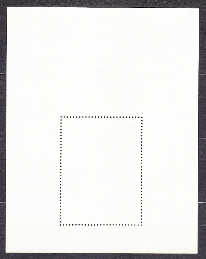 HORNÁ VOLTA 1978, Michel Block 49, razený hárček. STARÉ LIETADLÁ.