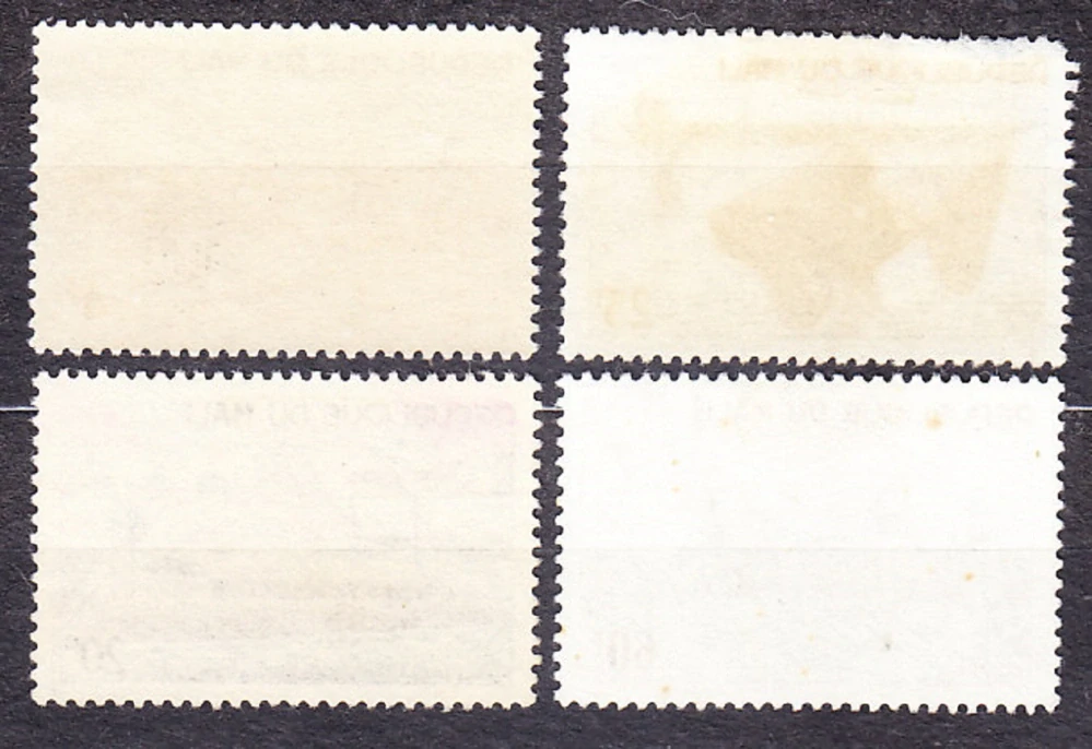 MALI 1966, Michel 126-129, ** čistá / razené. RYBOLOV.