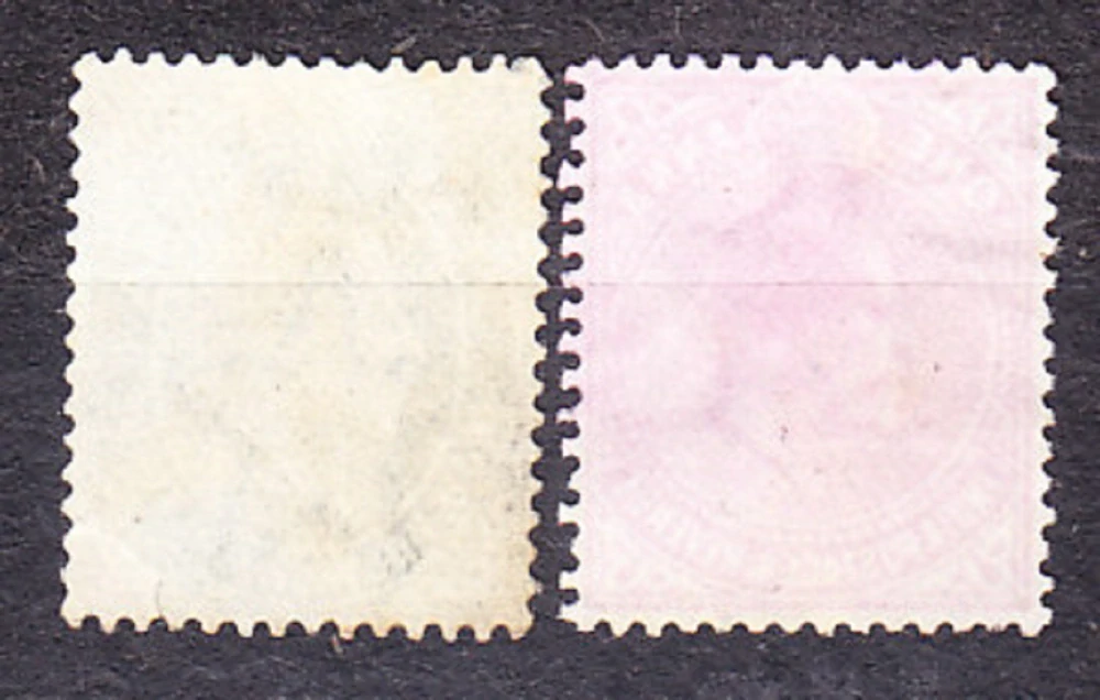 INDIA 1906, Michel 70-71, razená séria. KOLÓNIE. KRÁĽ EDWARD VII.