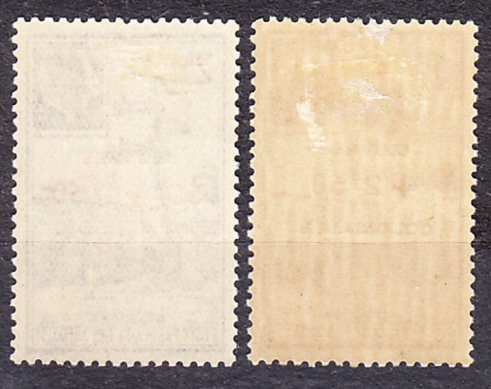 FRANCÚZSKE SOMÁLSKO 1944, Michel 265-266, * čistá séria. KOLÓNIE. MARŠÁL PÉTAIN - PRETLAČE.