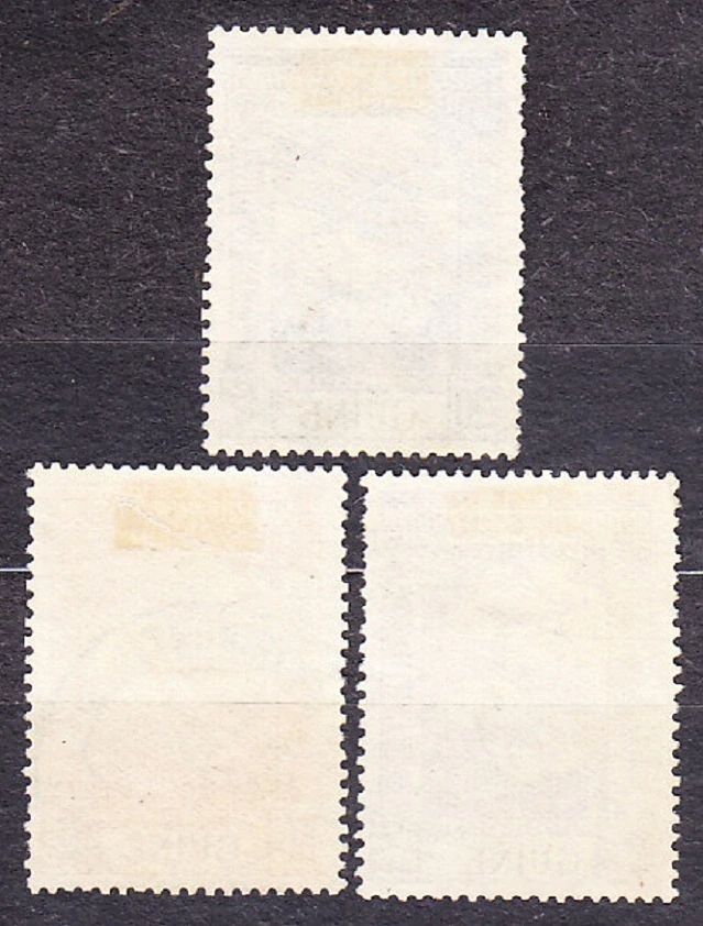 PORTUGALSKÁ GUINEA 1938, Michel 242-243, 245, razené. KOLÓNIE. LETECKÉ - KRAJINY.