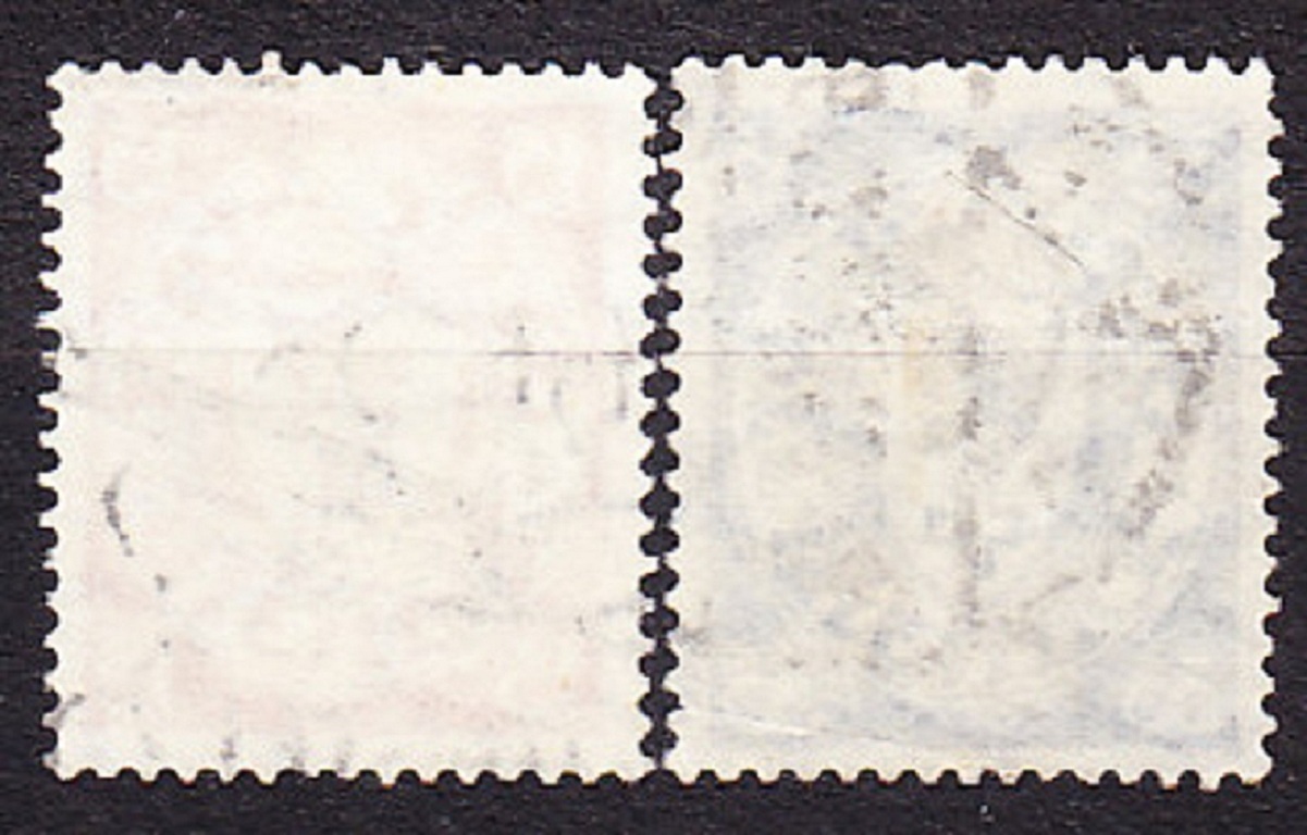 DANZIG 1925, Michel 214-215, razená séria. ERBY.