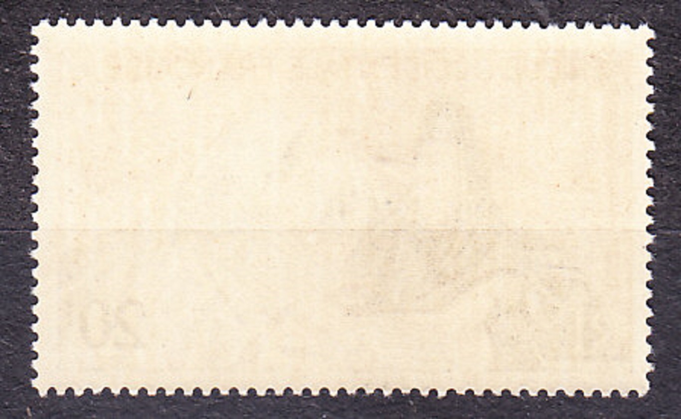 FRANCÚZSKA ZÁPADNÁ AFRIKA 1958, Michel 101, ** čistá séria. KOLÓNIE. LETECKÉ - HARFISTKA.
