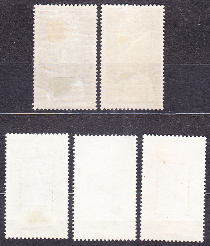 FRANCÚZSKA GUINEA 1913, Michel 63-67, razené. KOLÓNIE. KRAJINY.