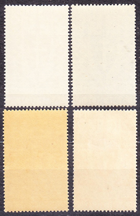 KAMERUN 1942, Michel 224-225, 227, 231, **/* čisté. KOLÓNIE. ORNAMENTY, MEČ, KRÍŽ.