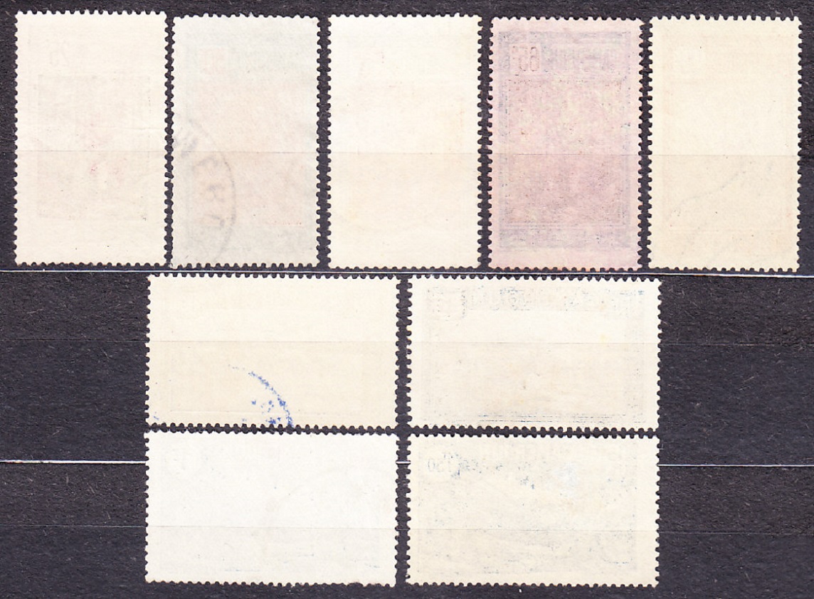 KAMERUN 1925, Michel 69, 71, 77-78, 82, 85, 90-91, razené. KOLÓNIE. KRAJINY.