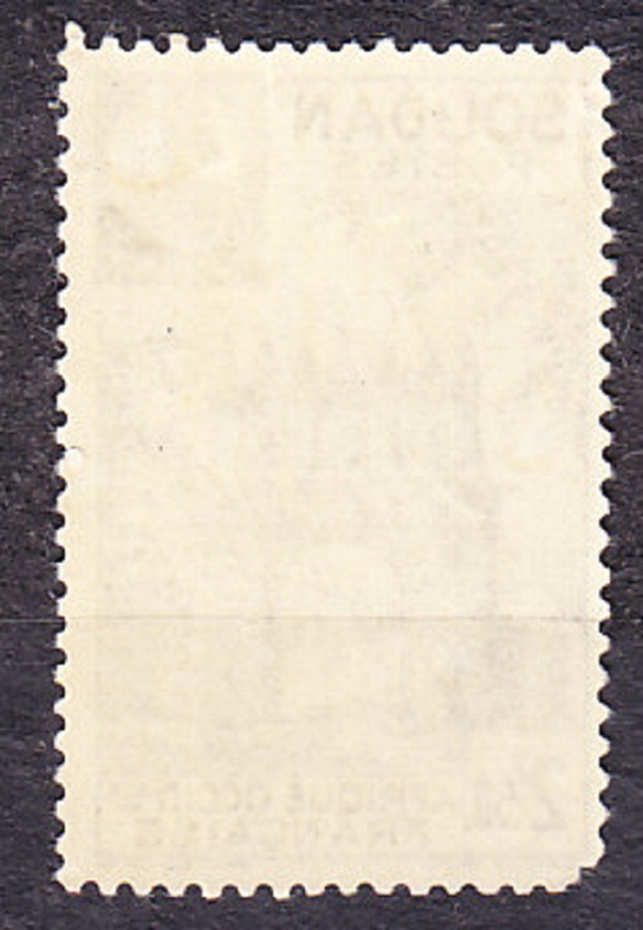 FRANCÚZSKY SUDÁN 1941, Michel 136, * čistá. KOLÓNIE. MARŠÁL P. PÉTAIN.