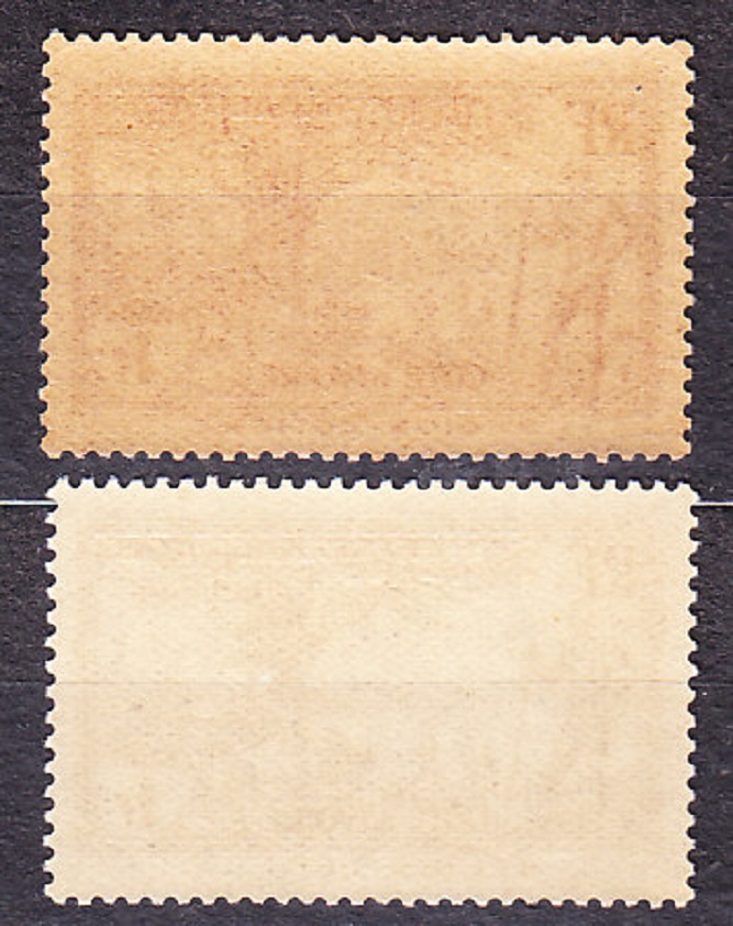 POBREŽIE SLONOVINY 1936, Michel 137-138, ** čisté. KOLÓNIE. KRAJINY.