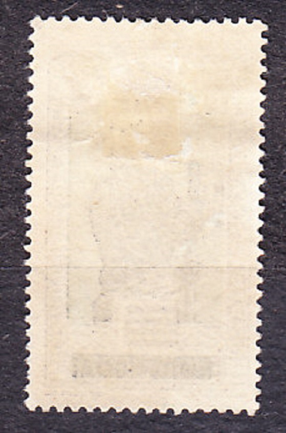 POBREŽIE SLONOVINY 1933, Michel 105, razená. KOLÓNIE. DOMORODKYŇA - PRETLAČ NA ZNÁMKE Z HORNEJ VOLTY.