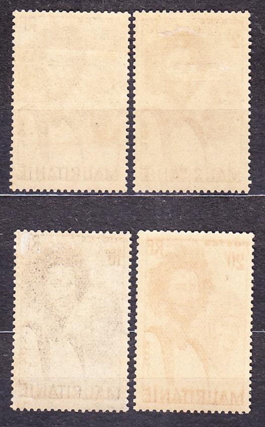 MAURITÁNIA 1938, Michel 94-95, 98-99, * čisté. KOLÓNIE. DOMORODCI.
