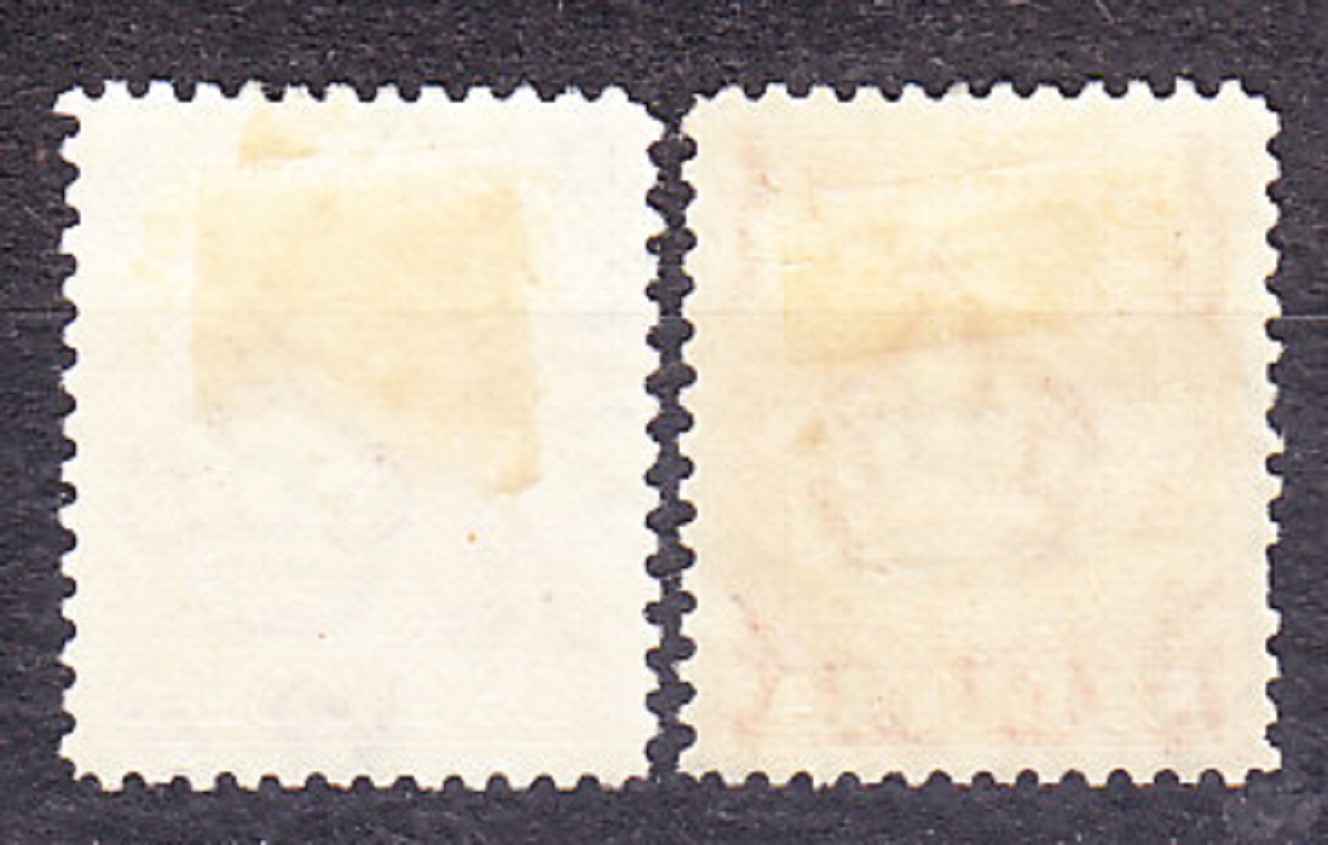 ST. LUCIA 1949, Michel 121-122, * čisté. KOLÓNIE. KRÁĽ GEORGE VI.