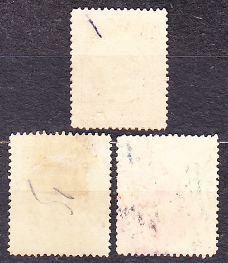 HAITI 1893, Michel 28-29, 32, razené. ERBY.