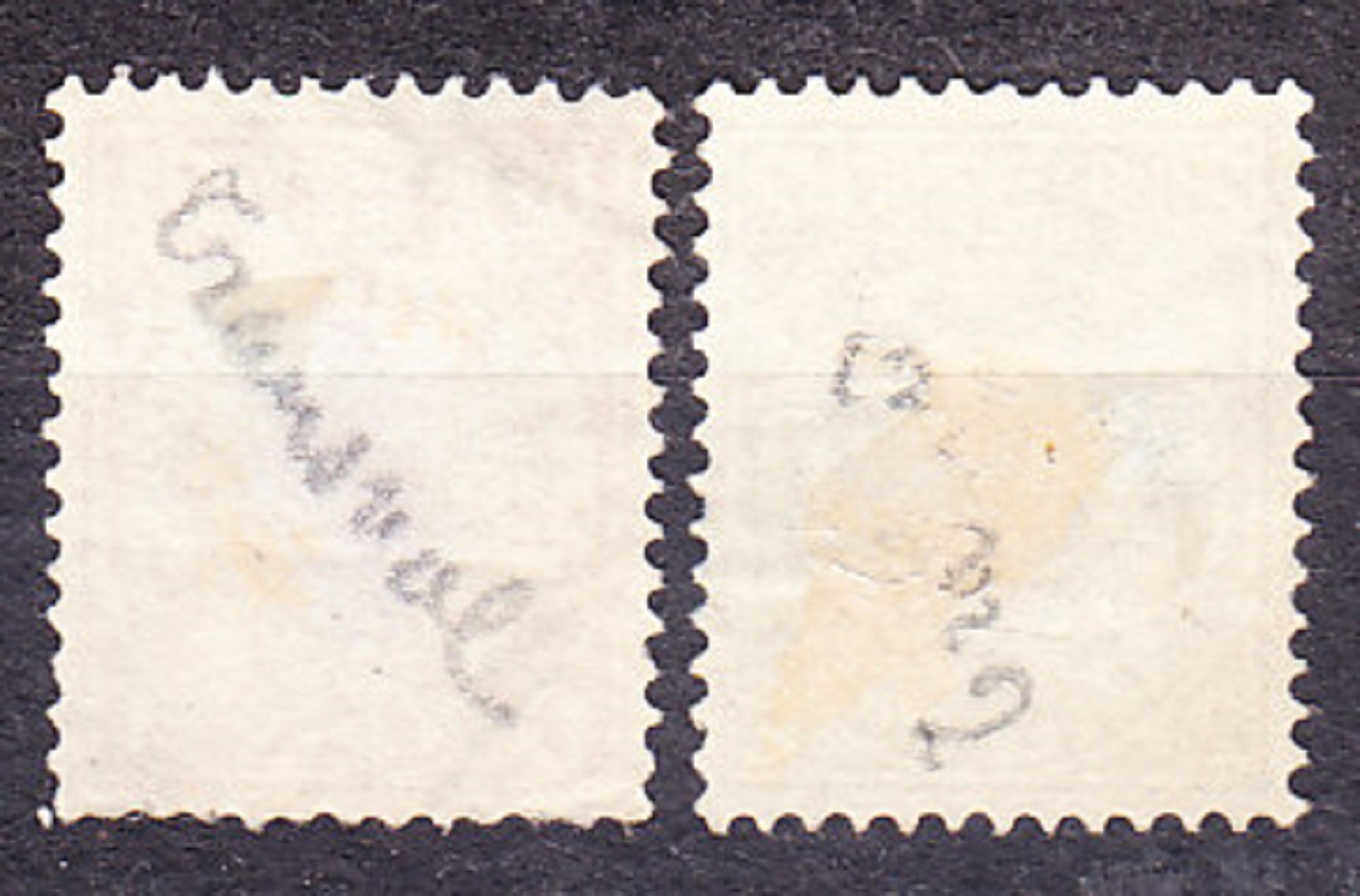TRANSVAAL 1885, Michel 13, 15, razené. KOLÓNIE. ERBY.