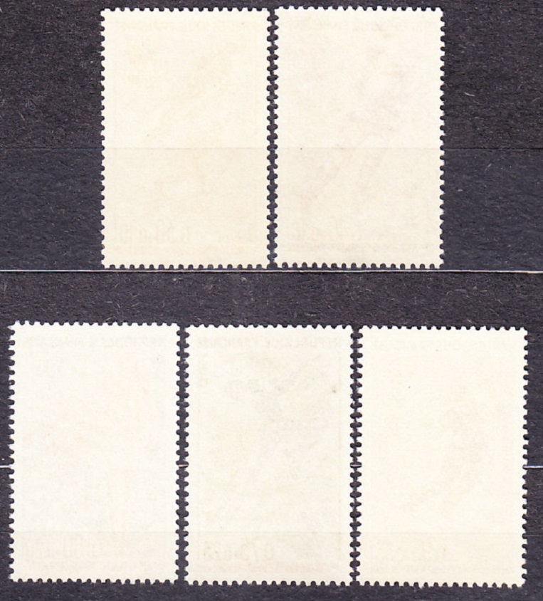 FRANCÚZSKO 1968, Michel 1610-1614, ** čistá séria. ZOH V GRENOBLE.