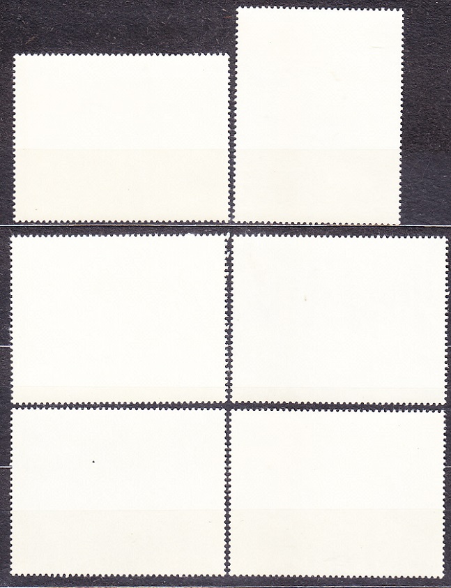 RUMUNSKO 1972, Michel 3053-3058, ** čistá séria. MAĽBY - BENÁTKY.