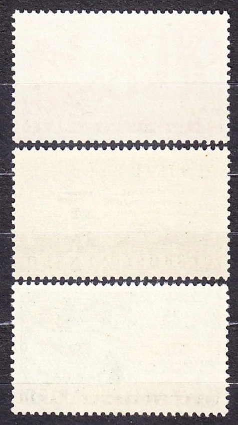 ČSSR 1958, Pofis 993-995, ** čistá séria. XI. ZJAZD KSČ.