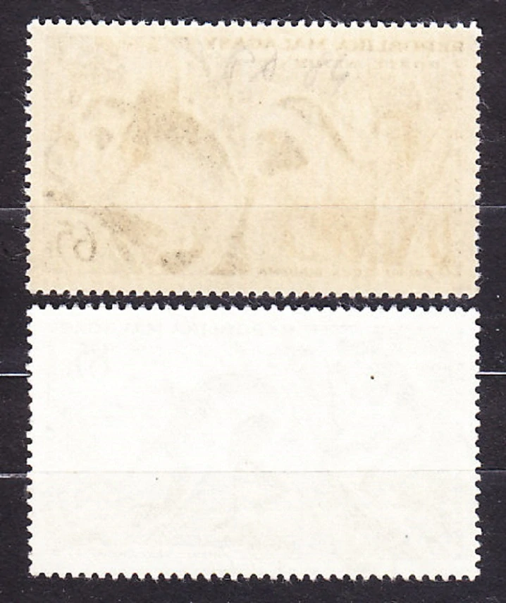 MADAGASCAR 1961, Michel 470-471, razené. OPICE.