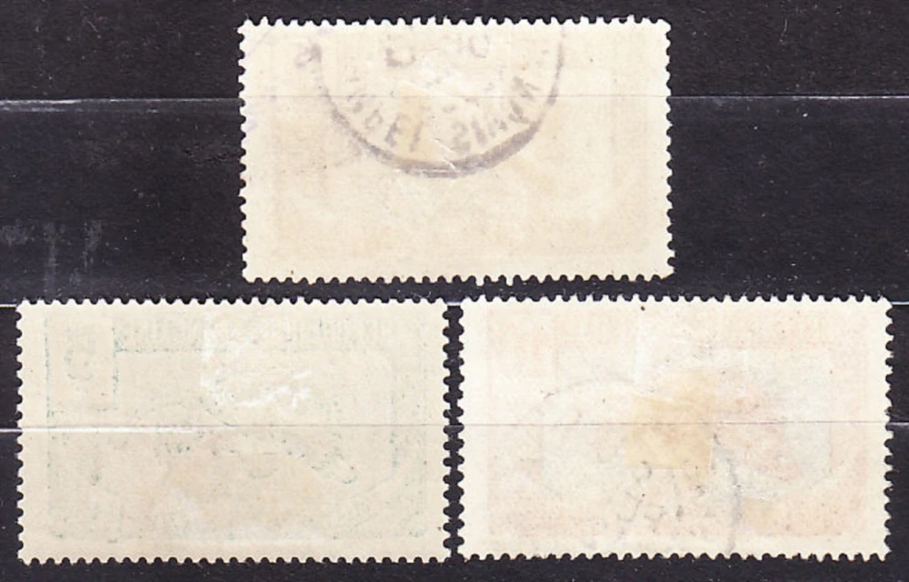 STREDNÉ KONGO 1907, Michel 1, 4-5, razené. KOLÓNIE. LEOPARD.