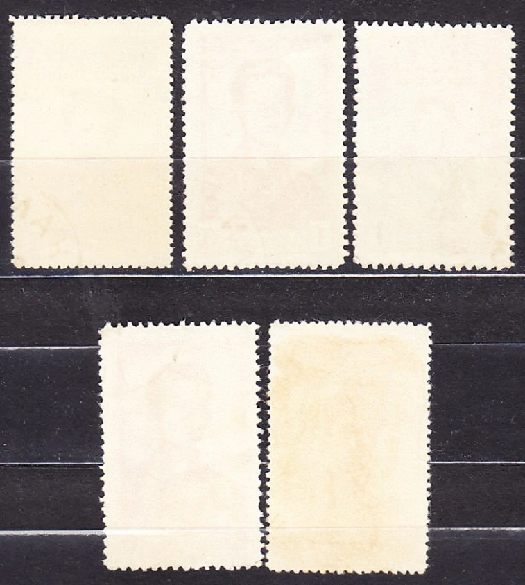 FRANCÚZSKA INDOČÍNA 1942, Michel 290-294, razené. KOLÓNIE. PANOVNÍCI.