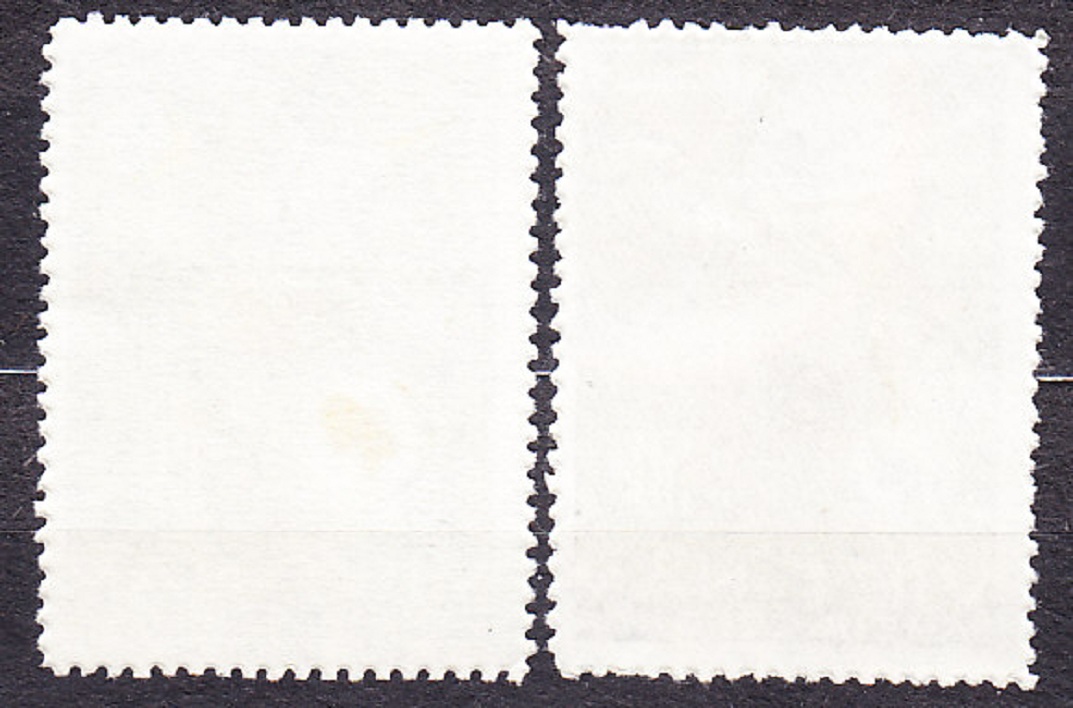 VIETNAM 1966, Michel 448-449, razená séria. KOZMOS - LUNA 9, LET NA MESIAC.