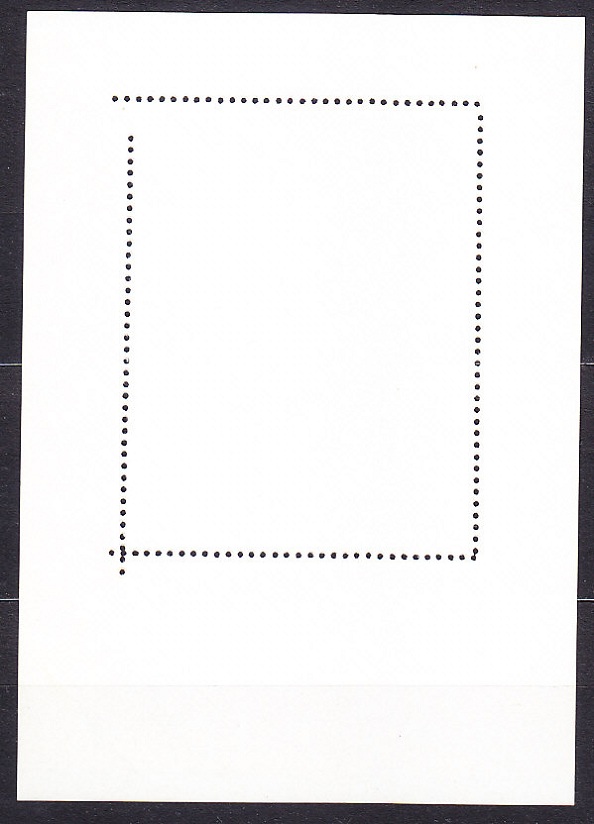 ROVNÍKOVÁ GUINEA 1975, Michel Block 157, razený hárček. VEĽKÁ NOC.