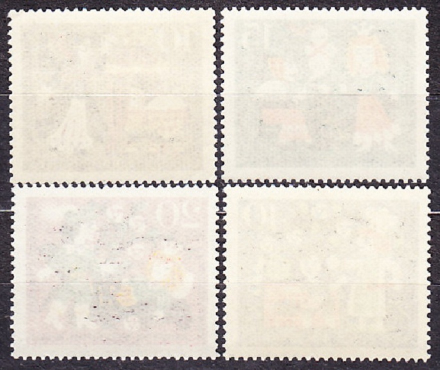 ZÁPADNÝ BERLÍN 1964, Michel 237-240, ** čistá séria. ROZPRÁVKY.