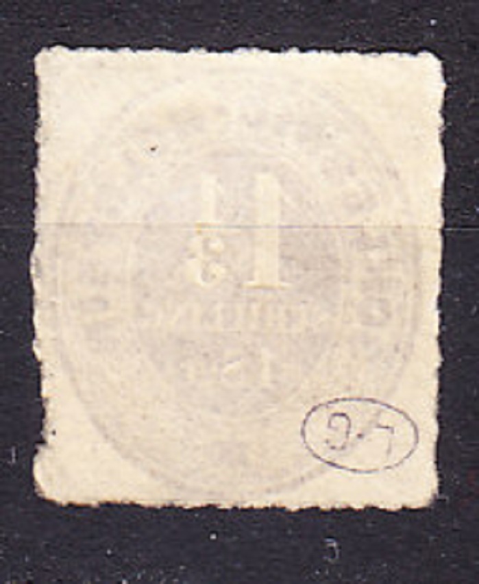 SCHLESWIG - HOLSTEIN 1865, Michel 15, čistá bez lepu. ČÍSLICE.
