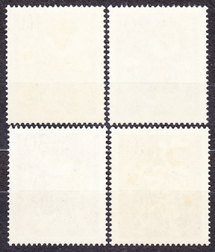 ZÁPADNÝ BERLÍN 1970, Michel 373-376, ** čistá séria. BÁBKY.