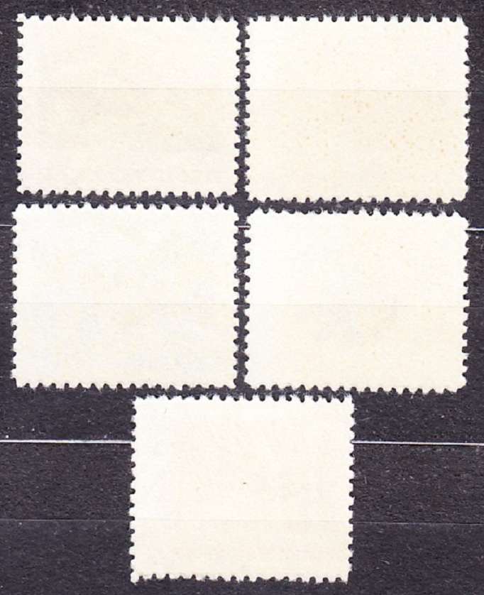 VIETNAM 1962, Michel 196-200, ** čistá séria, vydanie bez lepu. PLODINY, ORECHY.