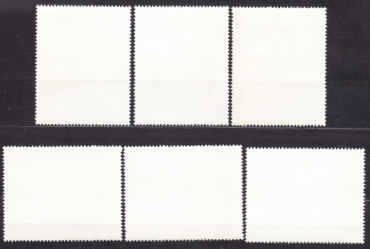 PARAGUAY 1968, Michel 1814-1819, * čisté. MAĽBY - SLÁVNI MALIARI.