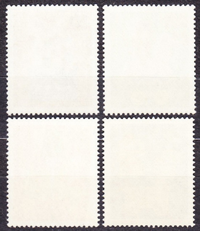 ZÁPADNÝ BERLÍN 1971, Michel 412-415, ** čistá séria. STARÉ HRAČKY.