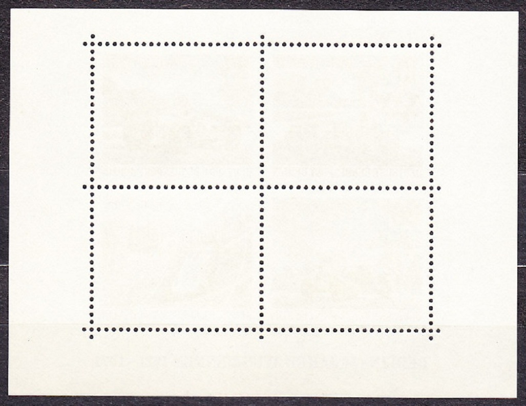ZÁPADNÝ BERLÍN 1971, Michel Block 3, ** čistý hárček. PRETEKY - STARÉ AUTOMOBILY.