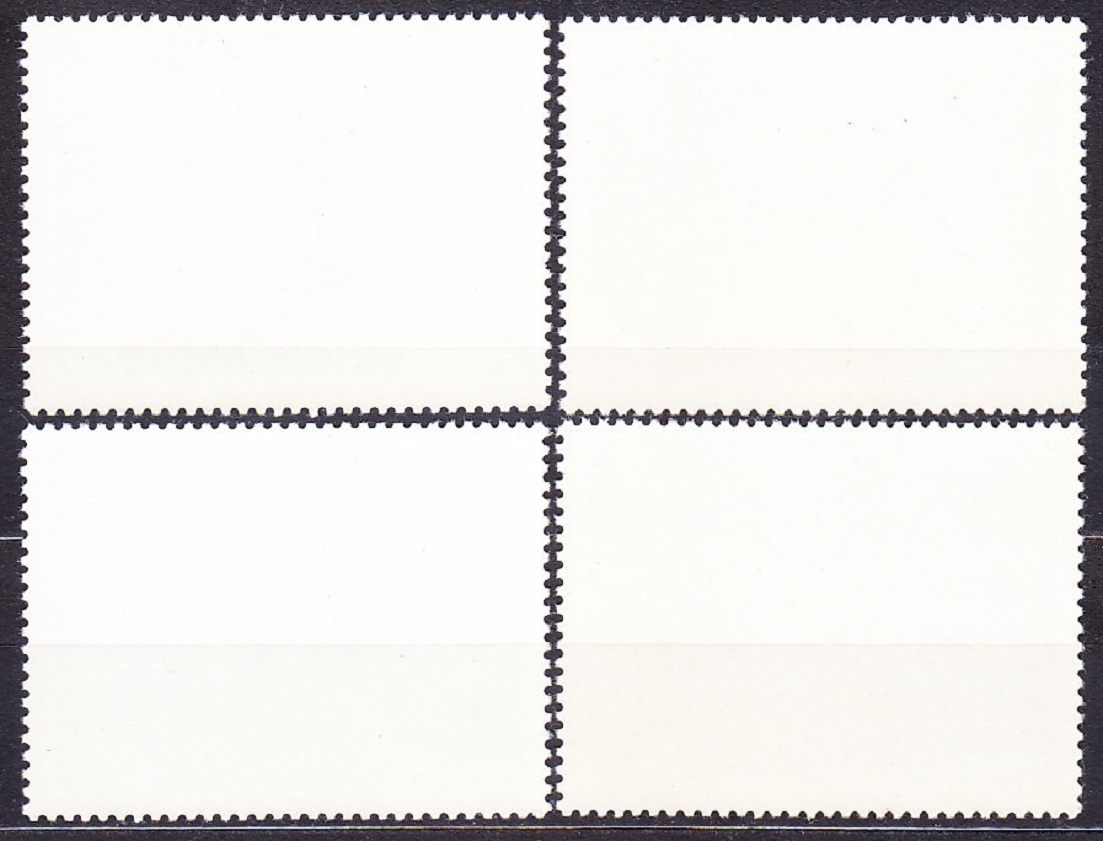 POĽSKO 1984, Michel 2921-2924, razená séria. MAĽBY - KRAJINY.
